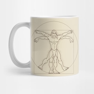 Vitruvian son of man Mug